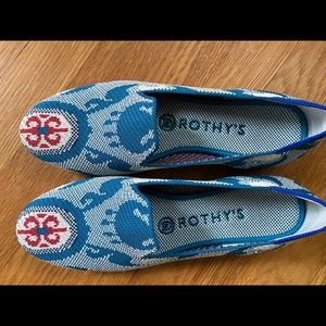 Rothy’s Moroccan Teal Loafers